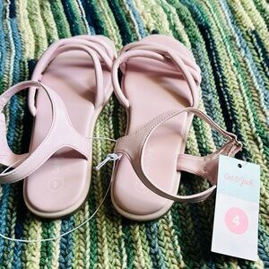 Cat & Jack Light Pink Strappy Sandals